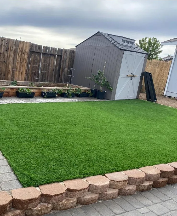 Artificial sod project photo